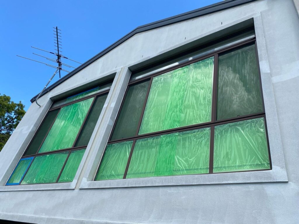 Luxury home aluminium window restoration