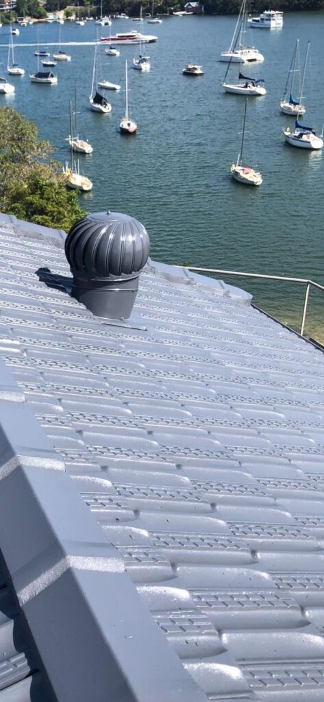 painted-grey-roof-tiles-waterfront-sydney